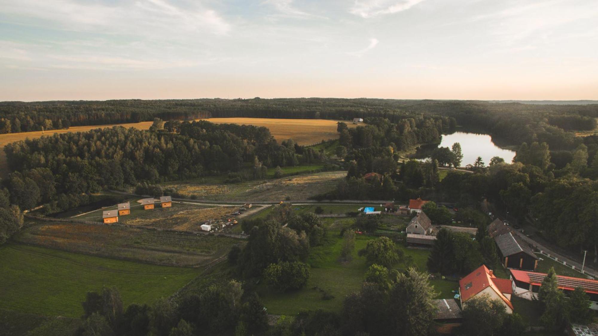 Rezerwat Wielin Sauna - Balia - Hot Tube - Jacuzzi - Basen - Klimatyzacja - Kominek Kültér fotó