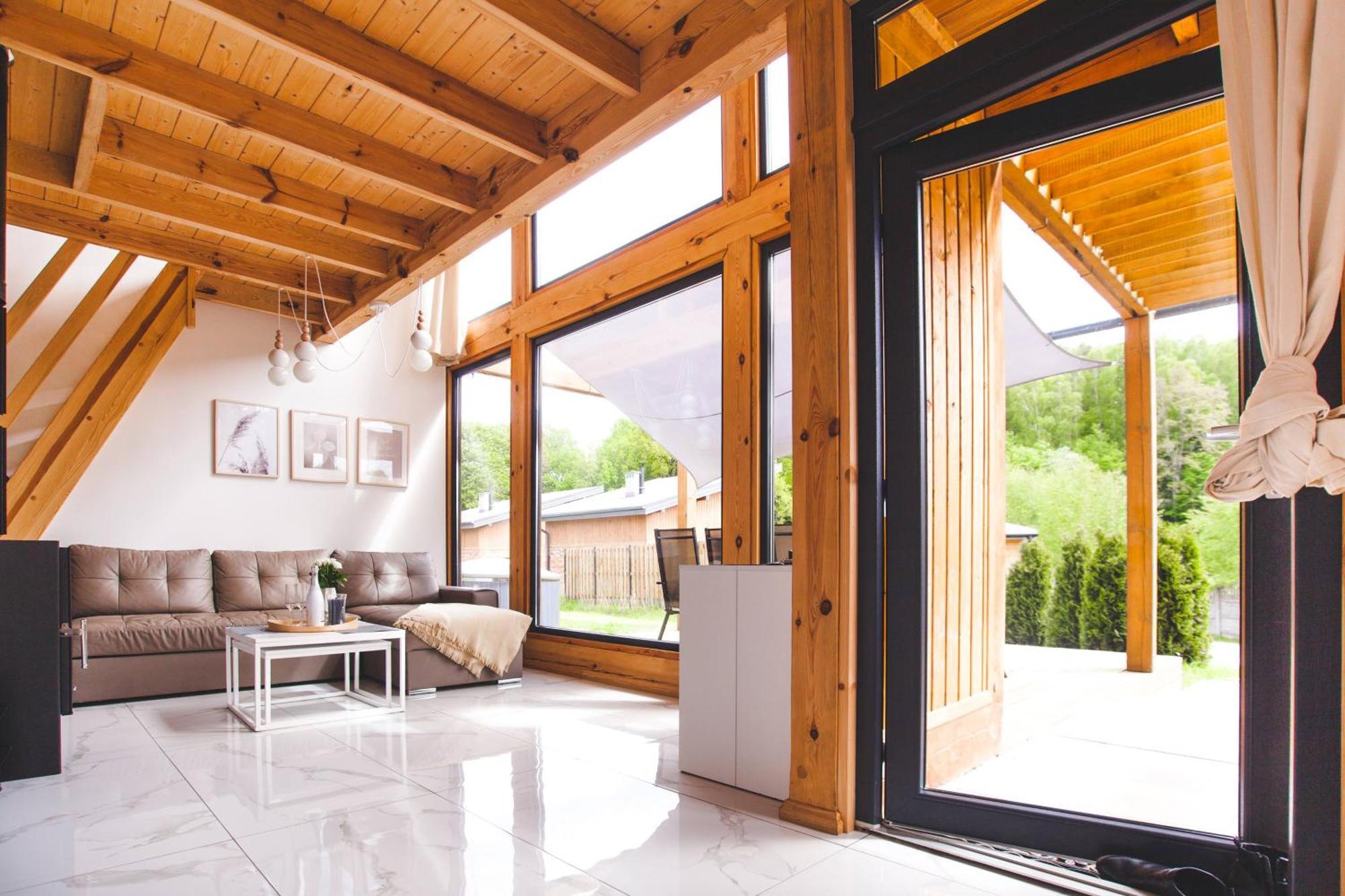 Rezerwat Wielin Sauna - Balia - Hot Tube - Jacuzzi - Basen - Klimatyzacja - Kominek Kültér fotó