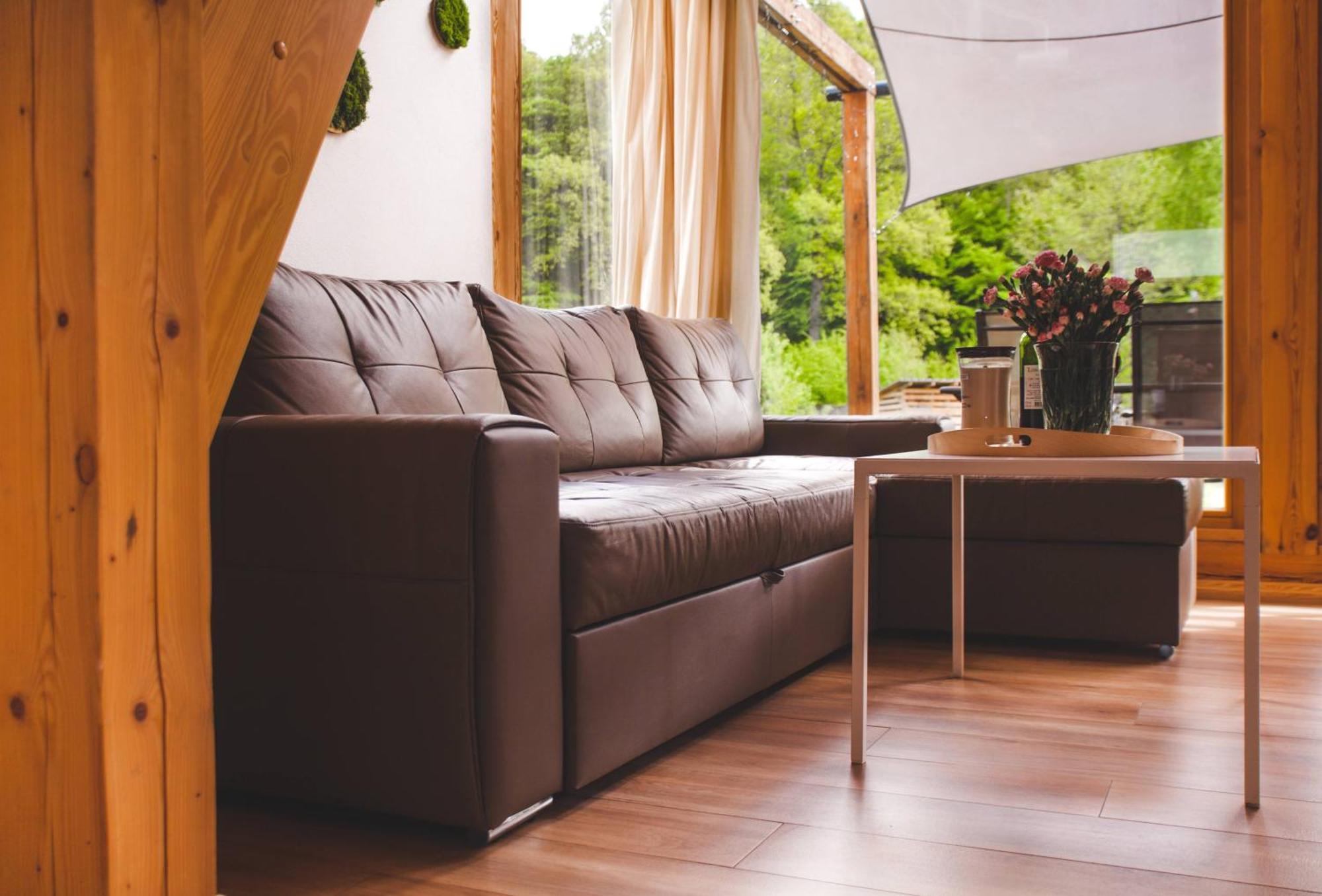 Rezerwat Wielin Sauna - Balia - Hot Tube - Jacuzzi - Basen - Klimatyzacja - Kominek Kültér fotó