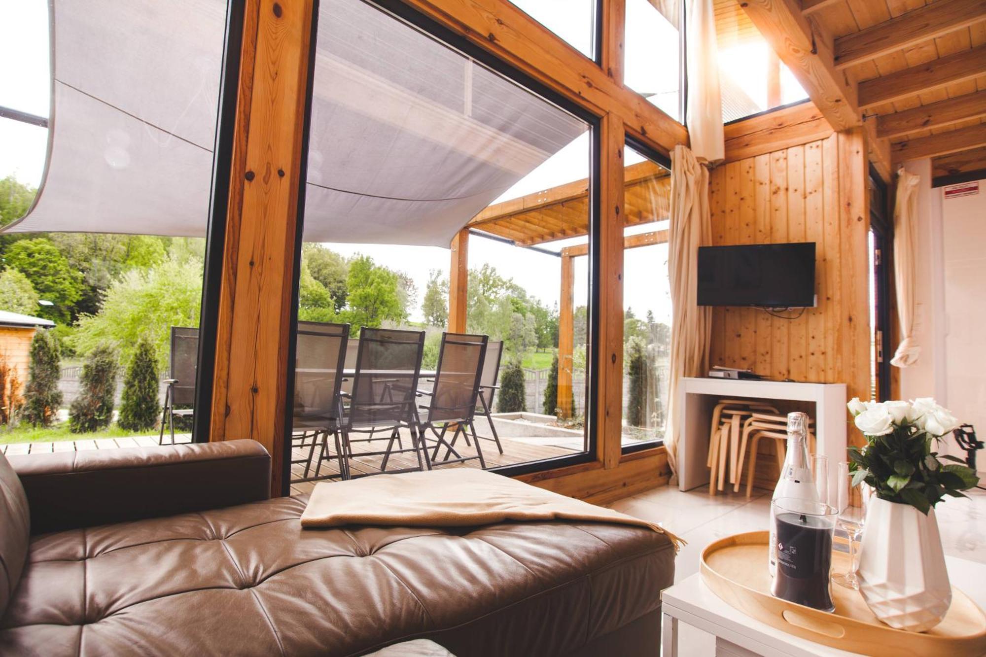 Rezerwat Wielin Sauna - Balia - Hot Tube - Jacuzzi - Basen - Klimatyzacja - Kominek Kültér fotó
