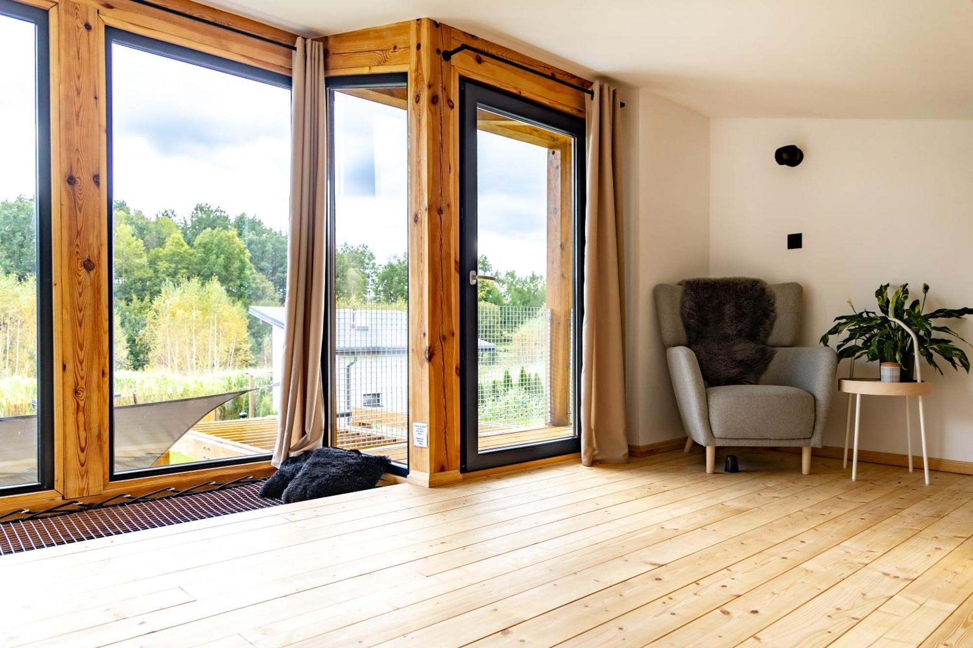 Rezerwat Wielin Sauna - Balia - Hot Tube - Jacuzzi - Basen - Klimatyzacja - Kominek Kültér fotó