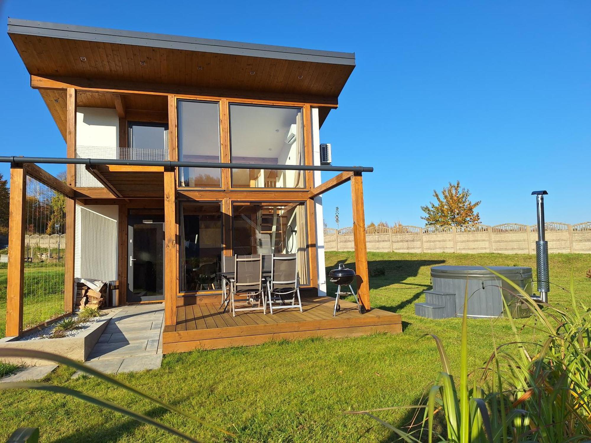 Rezerwat Wielin Sauna - Balia - Hot Tube - Jacuzzi - Basen - Klimatyzacja - Kominek Kültér fotó